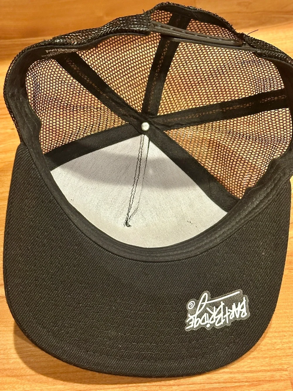 Pebble Beach California Trucker Pocket Bart Bridge Hat Black Snapback Cap NEW